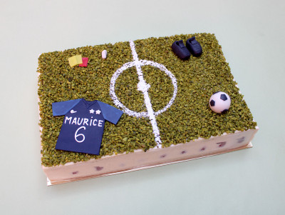 Gâteau Terrain de Football