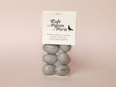 Sachet de 6 Œufs de Pigeon de Paris pour Pâques