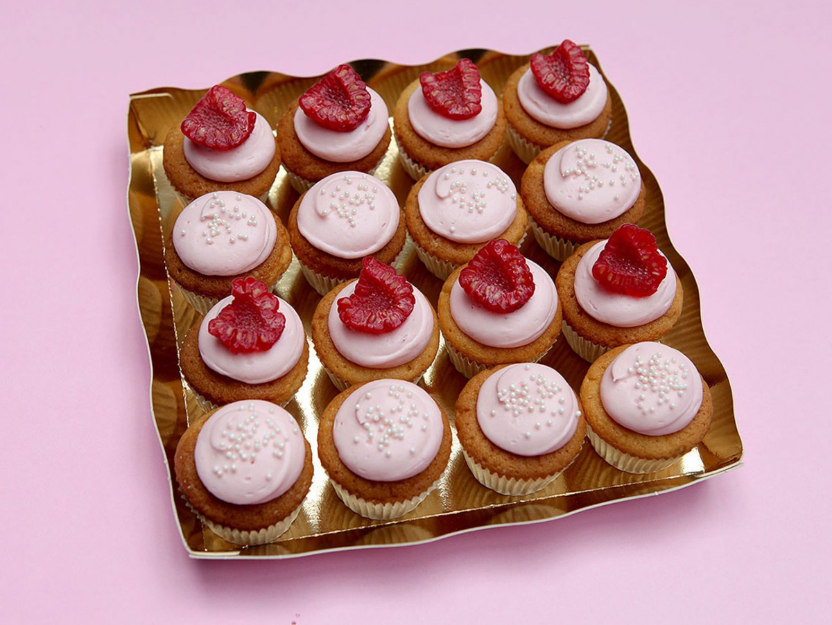 Chez Bogato - Pâtisserie Paris - Mini Cupcakes Rose