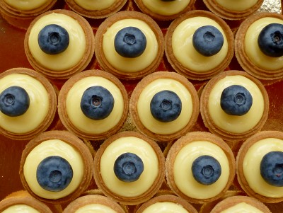 Chez Bogato - Pâtisserie Paris - Mini Tartelettes Citron-Myrtilles