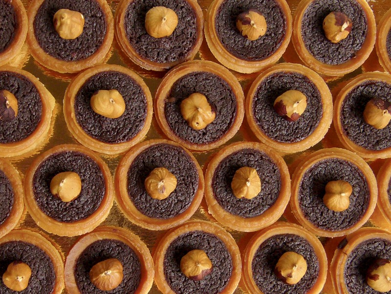 Chez Bogato - Pâtisserie Paris - Mini Tartelettes Nutella