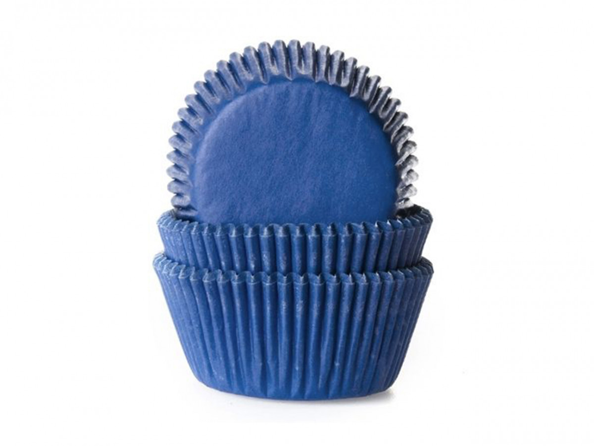 Chez Bogato - Caissettes à cupcakes - Bleu jean