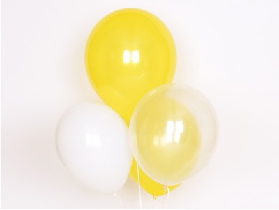Ballons Trio jaune