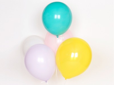 Ballons Trio pastel