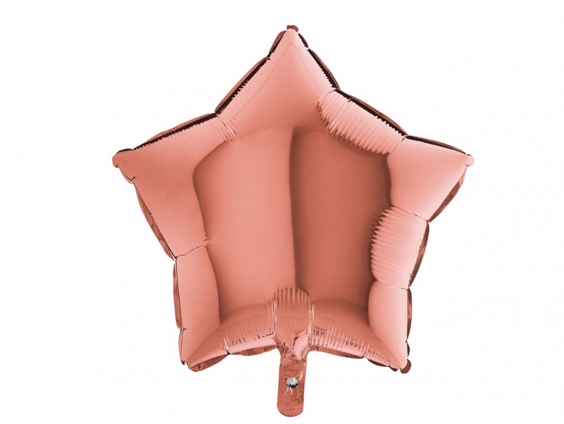Étoile métalisée Rose Gold