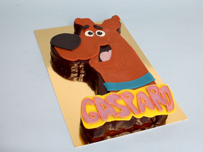 Chez Bogato - Pâtisseri Paris - Gâteau d'anniversaire Scooby-Doo