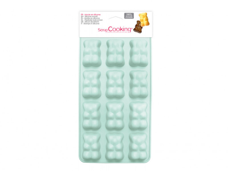 Nos idées cadeaux Chez Bogato : Moule silicone pour faire des Oursons à la guimauve, en gâteau ou au chocolat.