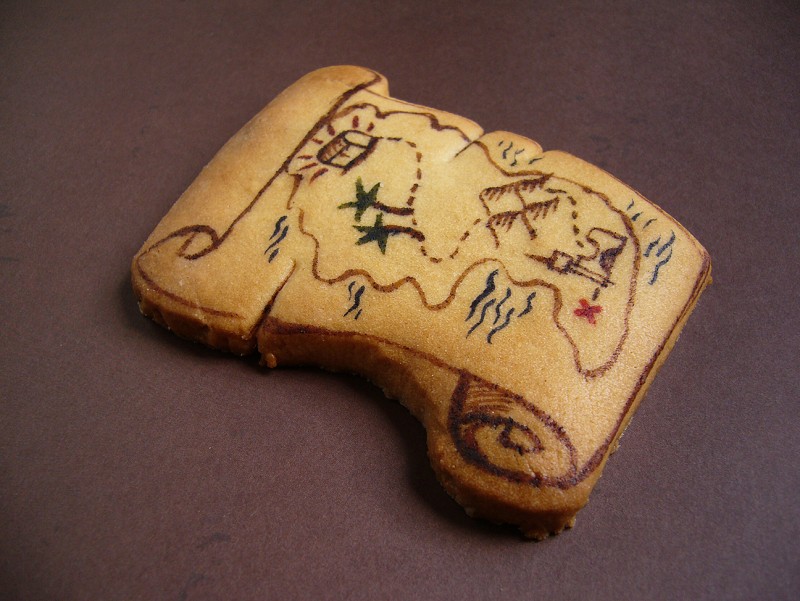 Sablé Carte au trésor Sablé Carte au trésor
