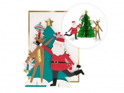 Carte sapin de Noël