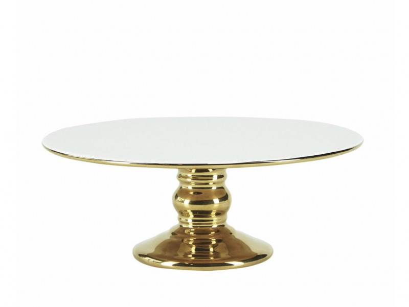 Chez Bogato - Pâtisserie Paris - Cake stand Or et bllanc