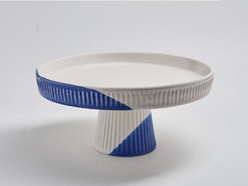 Chez Bogato - Pâtisserie Paris - Cake stand bleu