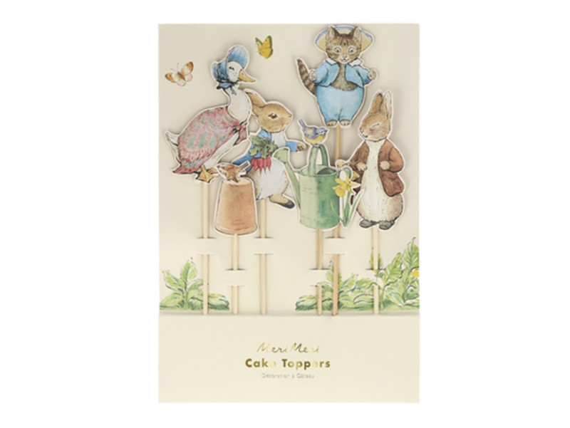 Chez Bogato - Pâtisserie Paris - Cake topper Peter rabbit