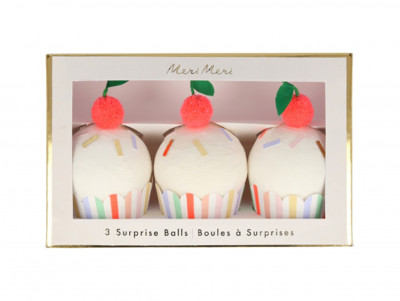 Boules surprise Cupcakes