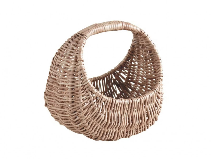 Chez Bogato, petit panier en osier fait à la main pour la chasse aux oeufs. Panier en osier.