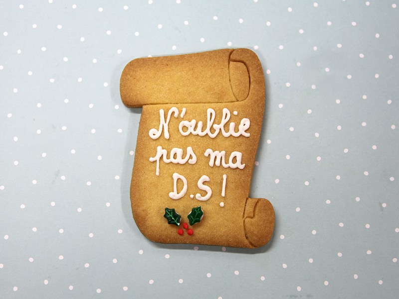 Sablé Liste de Noël