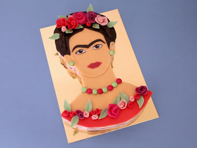Chez Bogato - Pâtisserie Paris - Gâteau d'anniversaire thème Mexique Frida Khalo