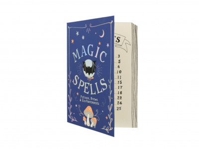 Set de 16 Serviettes Magic Spells pour Halloween, avec des incantations magiques.