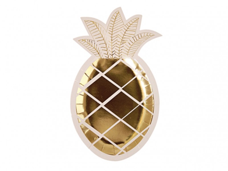 Assiette Ananas