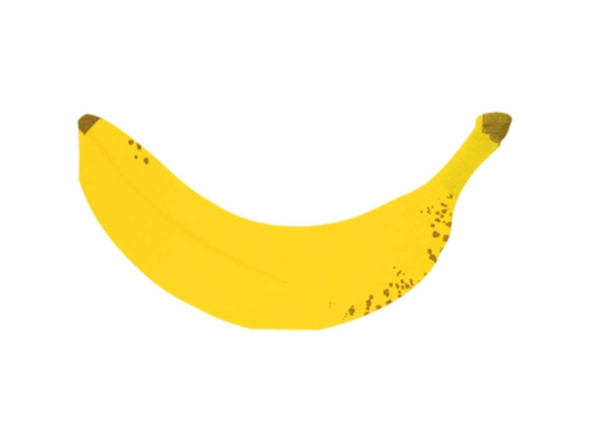 Serviettes banane