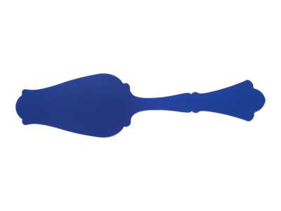 Pelle à tarte, pelle à gâteau de couleur bleu intense