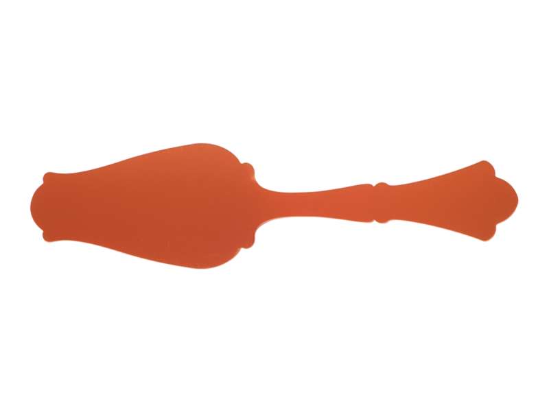 Pelle à tarte, pelle à gâteau de couleur orange