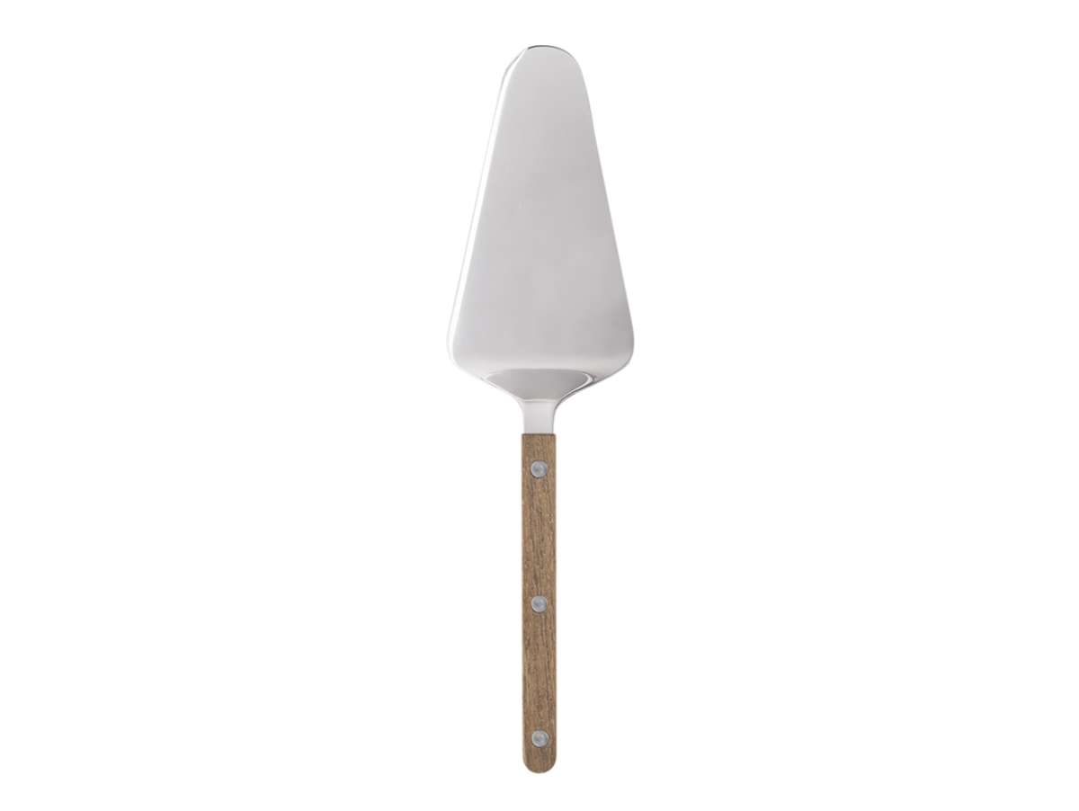 Pelle à tarte, pelle à gâteau, manche imitation Teck