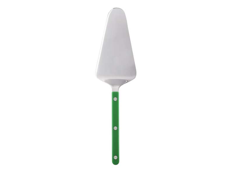 Pelle à tarte, pelle à gâteau, manche de couleur vert