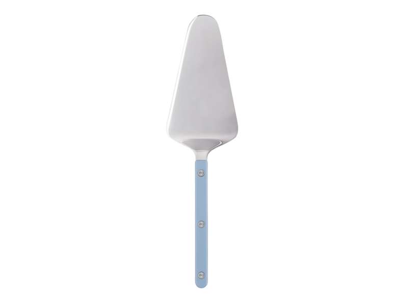 Pelle à tarte, pelle à gâteau, manche de couleur bleu pastel
