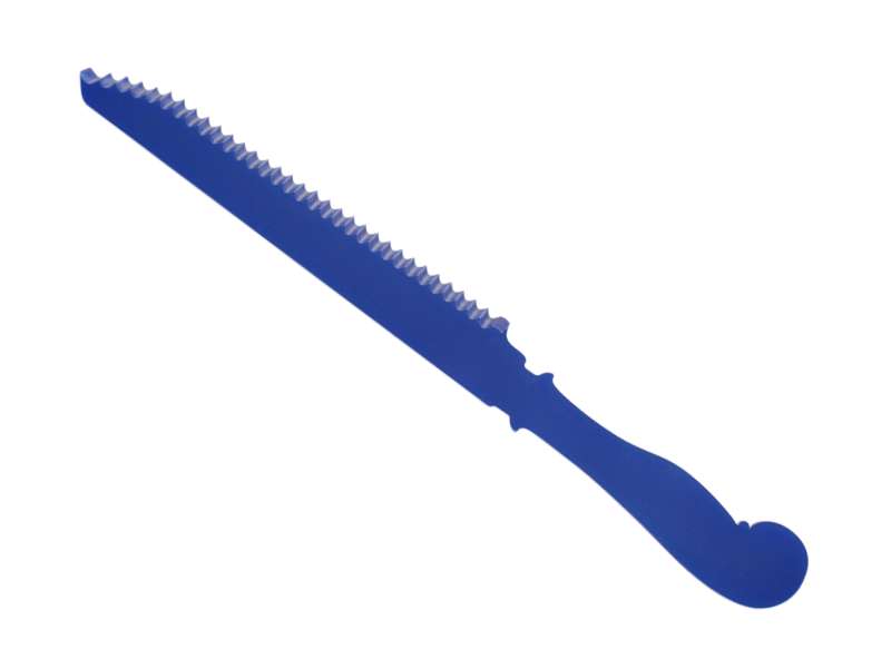 Couteau à gâteau, couteau à pain de couleur bleu