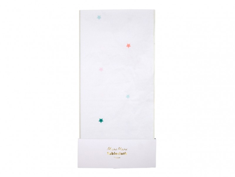 Nappe à étoiles multico