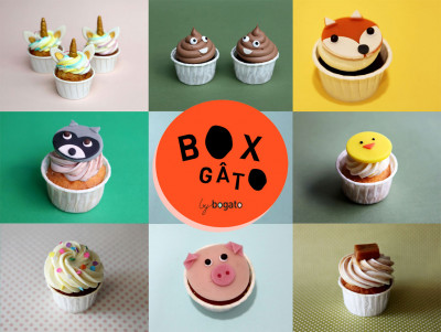 Box surprise de 5 Cupcakes de la pâtisserie CHEZ BOGATO