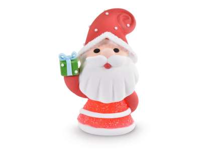 Père Noël en gelée de fruit