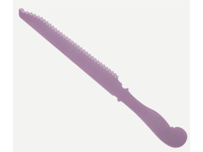 Couteau à gâteau, couteau à pain de couleur lilas