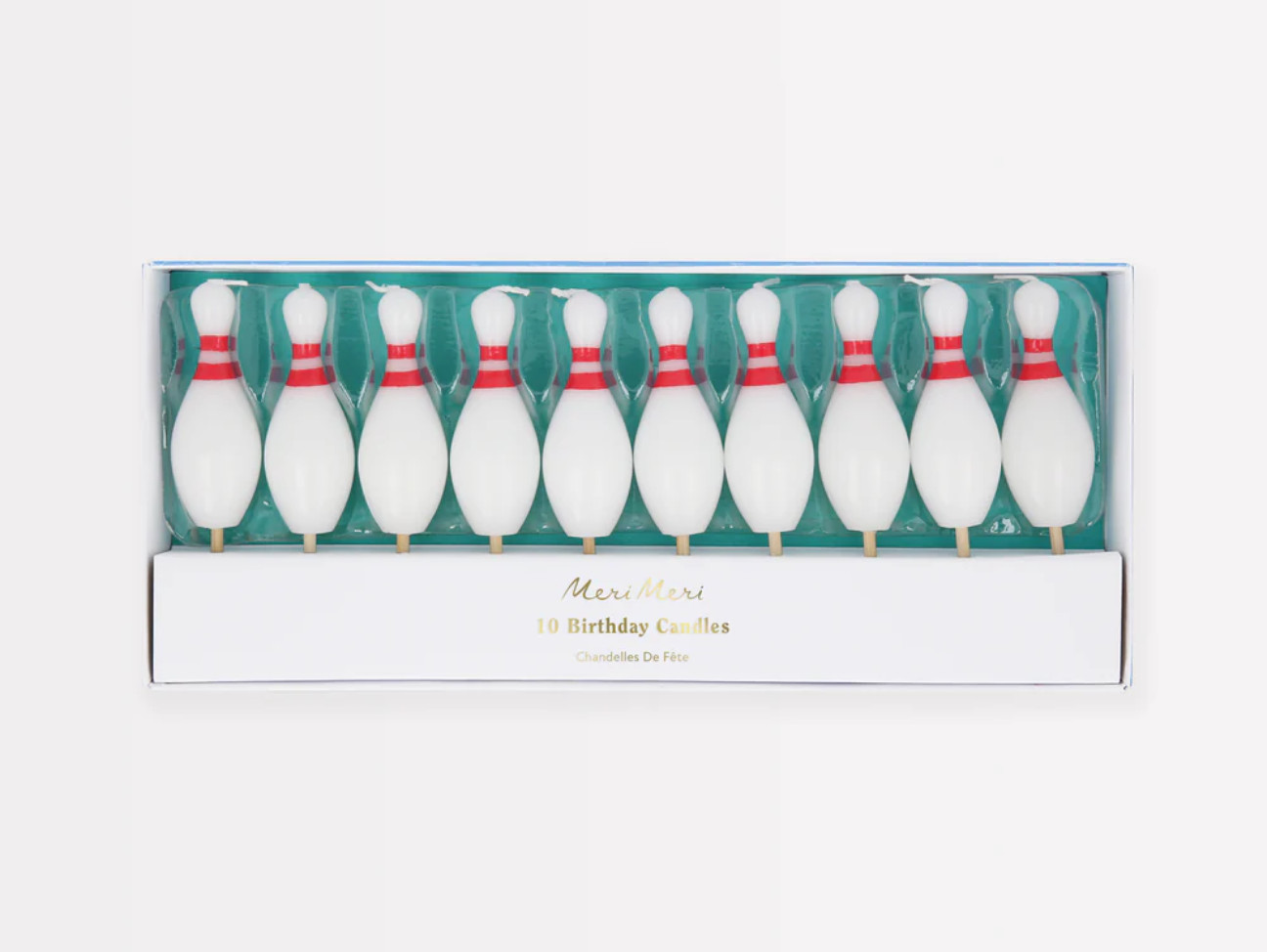 Chez Bogato - Pâtisserie Paris - Bougies quilles  pour vos gâteaux d'anniversaire