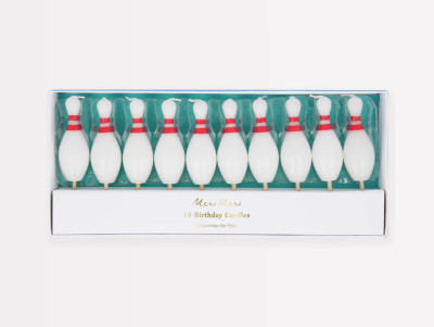 Chez Bogato - Pâtisserie Paris - Bougies quilles  pour vos gâteaux d'anniversaire