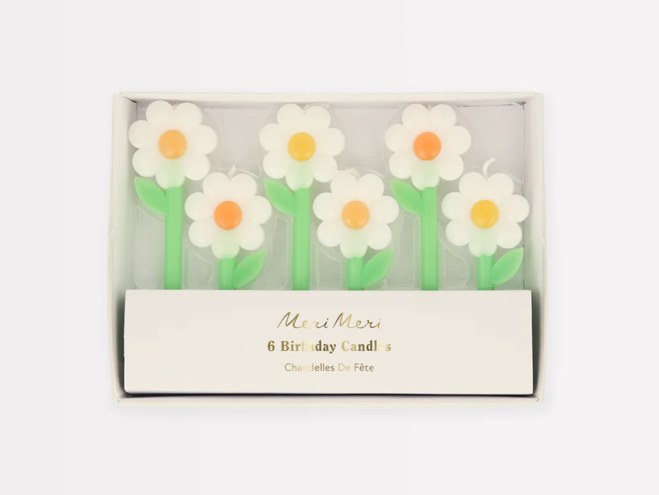 Chez Bogato - Pâtisserie Paris - Bougies Daisy Flowers pour vos gâteaux d'anniversaire