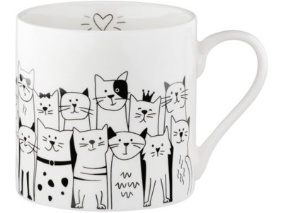 Chez Bogato - Pâtisserie Paris - Tasse avec des dessins de chat