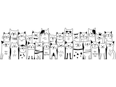 Chez Bogato - Pâtisserie Paris - Tasse avec des dessins de chat