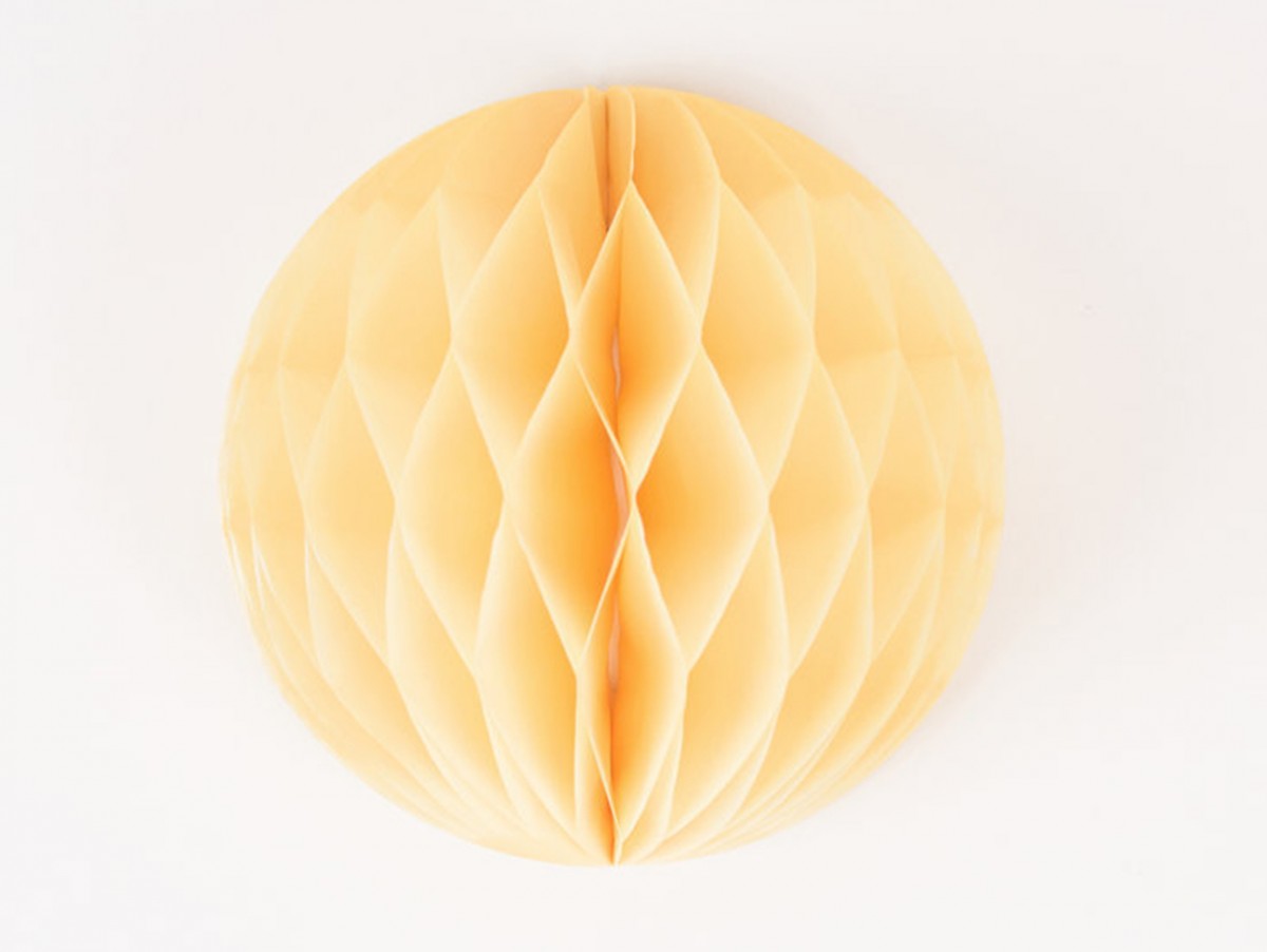 Boule de papier - Jaune