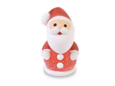 Père Noël en gelée de fruits