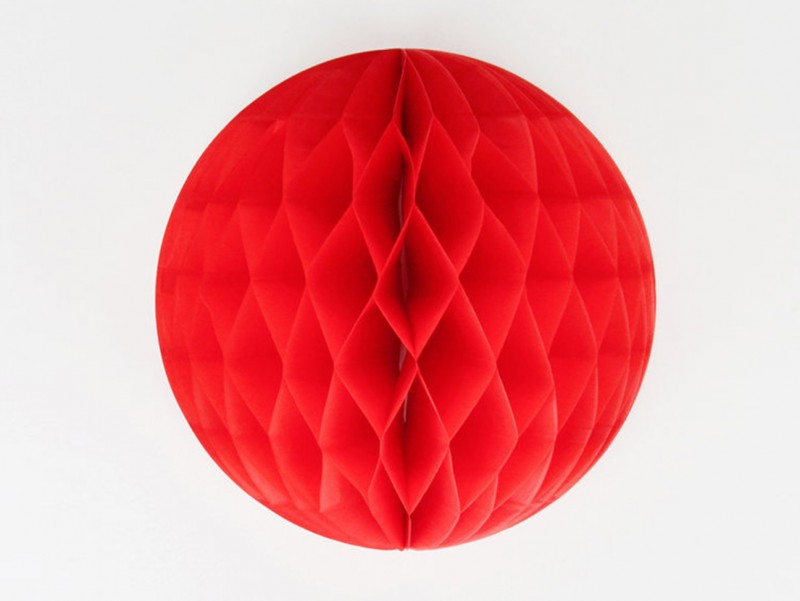 Boule de papier - Rouge