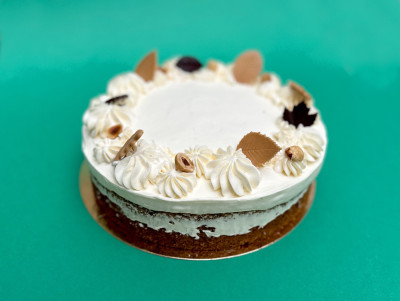 Le meilleur Carrot Cake de Paris ! Glaçage cream cheese et décor de feuilles d'automne