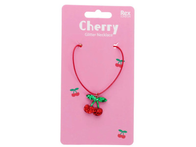 Collier cerise